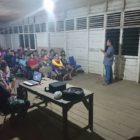Beri Penyuluhan Pupuk, Satgas TMMD Sintang Bekerja Sama Dengan Dinas Pertanian