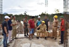 Bupati Sintang Tinjau Progres Pembangunan Puskesmas Jasa