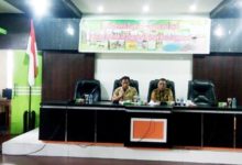 Mewakili Wabup Sintang, Asisten Ekbang Buka Rakor Pengawasan Penyaluran Pupuk dan Pestisida