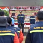 Bupati Sintang Pimpin Apel Simulasi Penanggulangan Krisis Kesehatan, Kebakaran Hutan Dan Lahan Tahun 2019