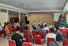 Wabup Sintang Pimpin Rapat Persiapan Sambut Perayaan Natal 2019 Di Balai Pegodai