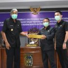 Wakil Ketua II DPRD Pimpin Sidang Jawaban Pemerintah Atas Pandangan Umum Fraksi Terhadap RDTR Sungai Ringin