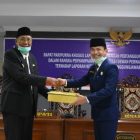 Ketua DPRD Sintang Pimpin Rapat Paripurna Khusus LKPJ