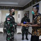 Bupati Sintang Hadiri Aacara Pisah Sambut Komandan Korem 121