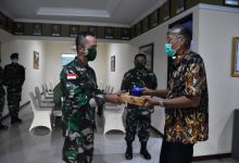 Bupati Sintang Hadiri Aacara Pisah Sambut Komandan Korem 121