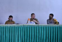 Wabup Sintang Pimpin Sosialisasi Pencegahan Covid-19 Di Kecamatan Sungai Tebelian