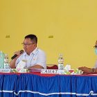 Wabup Sintang Pimpin Rakor Pencegahan Penyebaran Covid-19 Di Kecamatan Kelam Permai