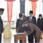 Lantik Kadis LH, Ini Pesan Bupati Sintang