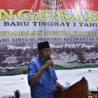 Bupati Sntang Sahkan Warga Baru PSHT Cabang Sintang