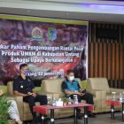Yustinus J Buka Diskusi Dengan UMKM Sintang