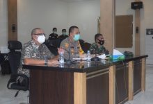 Yasser Arafat Hadiri Rakor Bersama Polres Sintang Bahas Karhutla 2021