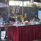 Bupati Sintang Hadiri Rapat Kerja Dengan Disporapar