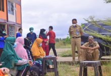 Bupati Sintang Sambangi Rusun Tempat Para Pasien Covid -19 Di Isolasi