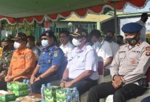 Wabup Sintang Hadiri Apel Kesiapsiagaan Pencegahan dan Penanggulangan Bencana Kebakaran Hutan dan Lahan