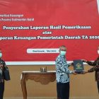 Wabup Sintang Terima Hasil Audit BPK Kalbar, LKPD Tahun 2020 Diganjar Opini WTP