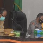 Wabup Sudiyanto,SH Hadiri Rakor Satgas Penanganan Covid-19 Di Balai Praja