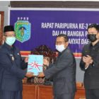 DPRD Sintang Serahkan POKIR Kepada Pemerintah Daerah