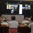 Sudianto Ikuti Rakor Soal MCP Semester 1 Secara Virtual