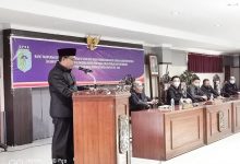 DPRD Sintang Paripurna Penyampaian Visi dan Misi Bupati oleh Cawabup