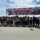 Anastasia Menghadiri Pelepasan Peserta Fun Offroad