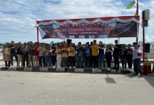 Anastasia Menghadiri Pelepasan Peserta Fun Offroad
