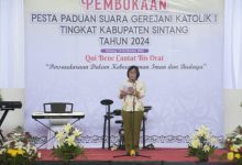Pesparani Katolik I Tingkat Kabupaten Sintang 2024 Resmi Dimulai, 9 Kecamatan Ikuti Lomba dan 5 Kecamatan Jadi Peninjau