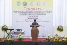 Kepala Kemenag Sintang Dukung Pelaksanaan Pesparani Katolik I: Persaudaraan dalam Keberagaman Iman dan Budaya