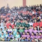 Kepala Dinas Pendidikan Sintang Resmi Buka Turnamen Futsal Student League 2024 di Apang Semangai