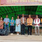 Toni Buka Gawai Dayak di Dua Dusun Desa Merpak