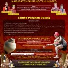 Pekan Gawai Dayak XII Sintang Siapkan Lomba Pangkak Gasing dan Sastra Lisan, Pendaftaran Sudah Dibuka