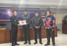 DPRD Sintang Paripurnakan Penyampaian Raperda Pertanggungjawaban APBD 2024