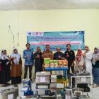 Desa Sungai Ana Berdayakan BUMDes dan UMKM dengan Bantuan Peralatan Pengolahan Sampah