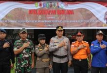 Aparat Keamanan Tingkatkan Kesiapsiagaan Hadapi Bencana Hidrometeorologi