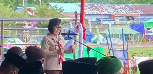 Raimuna Daerah Kalbar 2025 Dibuka di Stadion Baning Sintang, 662 Pramuka dari 14 Kab/Kota Ikuti