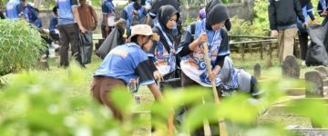 Semangat Gotong Royong Mewarnai Hari Keempat Raimuna Daerah Kalbar di Sintang