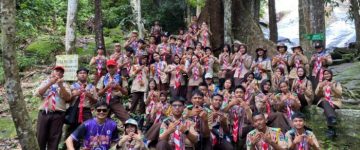 Hari Keempat Raimuna Daerah Kalbar, Pramuka Kenali Potensi Wisata Bukit Kelam