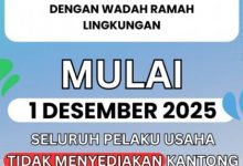 Mulai 1 Desember 2025, Tuju Indonesia Bebas Sampah 2029