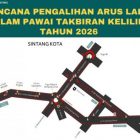 Antisipasi Pawai Takbiran 2026, Satlantas Sintang Siapkan Pengalihan Arus Lalu Lintas