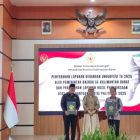 Kesbangpol Sintang Hadiri Penyerahan Laporan Keuangan dan Hasil Pemeriksaan Dana Parpol se-Kalbar Tahun 2025