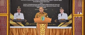 Pemkab Sintang Luncurkan Program Perlindungan Jaminan Sosial Ketenagakerjaan