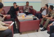 Satlinmas Sintang Hadiri Rapat Lintas Sektoral Bahas Marak Balap Liar