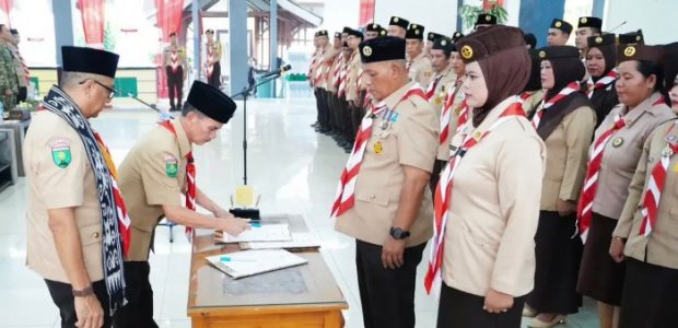 Resmi Dilantik, Mabicab, Kwarcab dan LPK Pramuka Sintang Masa Bakti 2026–2031